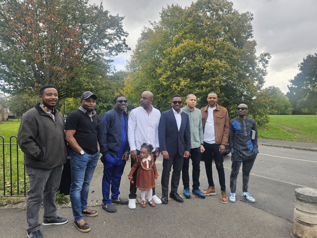 Seniorman members during a group community session